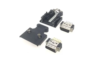 DEYCONN 3M10320 20-Pin SCSI Male Servo Drive Cable Adaptor Connector Golden Plating PBT Material ISO9001 Certified Accessories