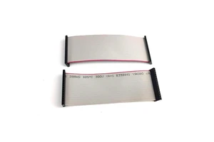 Flat IDC data cable Single row 2.54 16P female to 16P female FC cable wire length 11CM IDSS-16-D-04.00