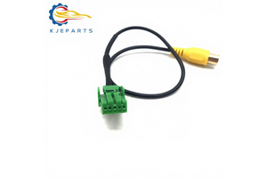 5Pin Connector To RCA Female Reverse Camera Cable Car Backup Video Input Adapter Wiring Harness For Android Car Stereo