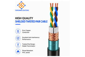 Fast Delivery RVVSP Shielded Twisted Pair PVC 20 AWG 300/300V Flexible Copper Control Cable For Industrial Automation OEM