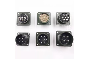 Clasp servo motor Aviation waterproof plug and socket 22-22 20-18 bayonet fiber optic connector for Fanuc Mitsubishi