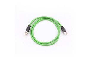 IP67 Industrial Ethernet Cable M12 D Coded RJ45 Connector