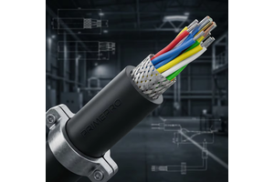 PrimePro High-Flex PUR Shielded Cable 10M Bending Cycles Oil-Resistant TPEE Insulation IP67 Rated Drag Chain for Industrial