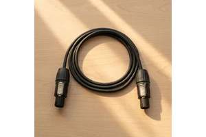 Nylon Housing IP65 Rated Speaker Cable Audio Male to Male Speaker Audio Connector for Indoor Outdoor Stage Performance
