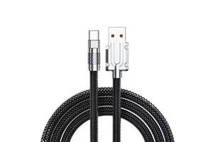 120W Braided Zinc Alloy Type-C Data Cable Super Fast 6A USB Flash Charging for Mobile Phones Printers Compatible with Cameras