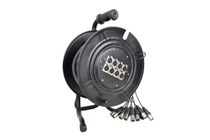 Mini Reel Audio Reel Snake Cable With 10 Meters RS07-8X-10M