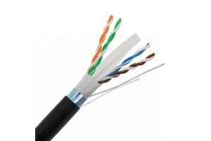 Top Quality Industrial-grade Wear-resistant CAT6 F/UTP Ethernet Cable for Outdoor Park Network Infrastructure Construction