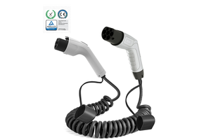 Single Phase 16A 5M Type 2 to GB/T Electric Vehicle Coiled Spiral Charge Cable With Good Cheap Price
