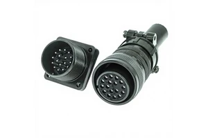 MIL Spec 5015 Servo Motor Connector MS3102A MS3106A MS3108A 20-29S 20-29P 17 Pin Amphenol MS5015 Circular Connector