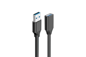 USB 3.0 Male to Female Extension Cable with PVC Jacket for Camera Use