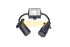 USA/EU Type Power Cables Trailer Connecting Cord Set Separated Brake Tail Light Circuit Copper Conductor PVC Insulation