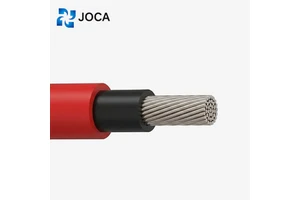 JOCA H1Z2Z2-K Solar PV Cable 6mm 4mm Stranded Copper Conductor XLPO 1500V IP68 500m for Power Station Solar Panels