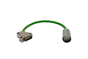 BAYMRS 12-Pole M23 DIN Signal Servo Connector Plug to DSUB9/15/25Pin with Servo Control Cable IP67 1000V