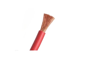 Single Core Battery Cable for Welding Machines Low Voltage 450/750v 10mm-70mm Sizes Pure Copper Conductor with Rubber Insulation