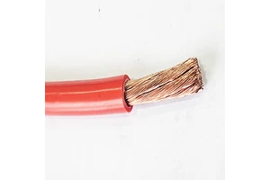 Battery Cable 25 35 50 70mm Black Red High Temperature Resistance Flexible Cable