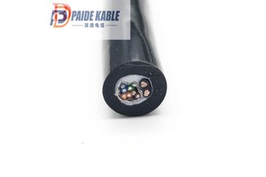 2core Copper CAT6 Hybrid Ethernet Cable with PE Insulation Tinned Wire Shielding for Industrial Underwater & Outdoor Use