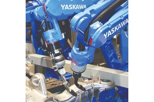Yaskawa Industrial Robot Arm Servo Motor Assembly Welding Cutting Steel Pipe Machine