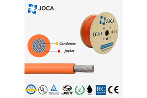 UL10269 Battery Cable 1000V DC Flexible Copper PVC Insulated IP67 30-Year Service Life PV Wire for Energy Storage System
