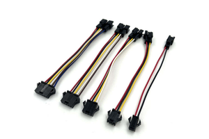 PLC Control System Wiring Harness Delta Cables JST Connectors for Industrial Machinery Motorcycle Computer Automation Panels