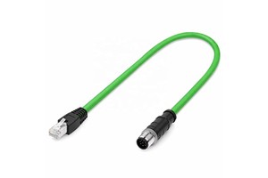 Outdoor Profinet EtherCAT RJ-45 Cat6 Cat6A SFTP Shielded Rugged Industrial PoE Ethernet Cable for Robotics Sensors