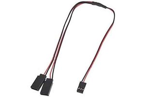 Servo Y Harness RC Servo Extension Splitter Cable Lead Connector R Servo Extension Cable