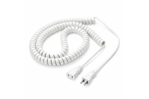 1.5m Coiled PSE Plug Standard Insulated Extension Power Cable For Industrial Tools