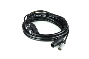 5M IP65 Waterproof 2-in-1 Power Signal Composite Cable 3Pin XLR Indoor/Outdoor Stage Wire 1PC