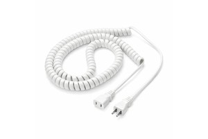 High Reliability 1.5m DC Power Elastic Coiled Cord Cable For Professional Equipment