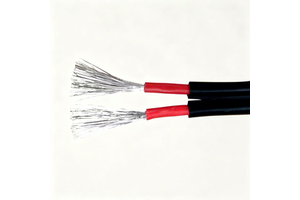 UV Resistant Halogen Free Stranded Twin Core Solar PV Cable 6mm2 DC 1800V Tinned Copper Wire Solar Panel System Installation
