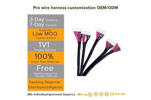 Flexible Industrial Wiring Harness and Encoder Cable Assembly for Robotics and Automated Production Line