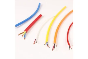 ZFXL RVV PVC Flame-Retardant Colored Spring Spiral Multi-Color 2-Core 3-Core Telescopic Power Cord Pure Copper Cable