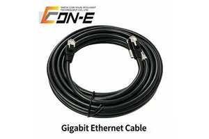MV-ACG-RJ45s-RJ45-ST-3m/5m/10m PVC Shielded Standard Gigabit Ethernet Industrial Vision Cable with Stable Signal