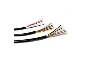 7 Conductor Trailer Cable, 10-12-14 AWG GPT, Color Coded PVC Wires