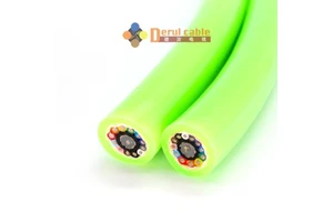 PUR Sheathed Pipe Inspection Robot Camera Cable Abrasion Resistant Power Cable