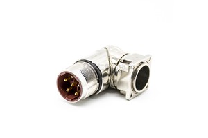 M23 Servo Motor Connector 6 7 8 9 12 17 Pole Right Angled Socket for Power Supply and Encoder Signal Connector
