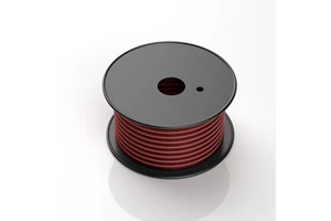 Flexible 2 Conductor Stranded Copper HI LINK 10AWG Flat Speaker Cable 70M-300M with PE/PVC Jacket for Audio Video Communication