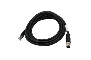 M12 8-Pole Male a Code RJ45 Ethernet CAT6/6E/7/8/5E Shielded Cable for Electronic Application with Cognex Industrial Camera