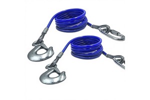 Trailer 68'' Safety Cables for Towing (Set of 2) Trailer Parts Made in China