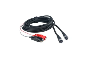 2Pin Electric Fishing Reel Power Cord 2M Battery Cable for Daiwa Seaborg SB800MJ Electric Reel Accessories