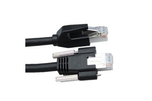 Industrial Double Shield Flexible Ethernet Wire RJ45 PVC Jacket Network Data Cable