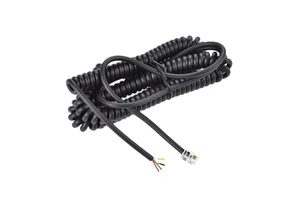 Electrical Wire Manufacturing Plant All Type Tpu Spring Coiiled Spiral Cable Rj 45 8P8C With Sr Dc Cable