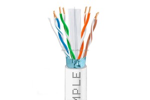 Cat6 Cat6e Outdoor Industrial Ethernet Cable Copper PVC Insulation D-Link