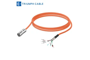 Servo Power Cable S200 6FX3802-5DK32 With Connector Pre-Assembled Power Cable Motor Cable Suitable for Siemens