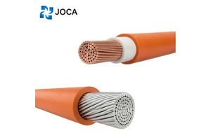 JOCA ES-H15ZZ-F/H Solar Battery Cable 1500V 16mm2 25mm2 XLPE Unsheathed IP65 Power Cable For Solar Storage System