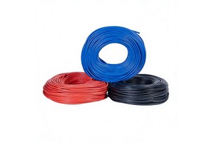 10AWG PVC Wire 10 Gauge 5.3mm² Tinned OFC 2KV High Voltage Rigid Power Lead For Induction Heating UPS Busbar Fixed Installation