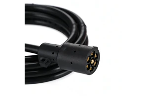 Heavy Duty Electrical Power Cable Extension Cords 7 Way American RV Trailer Plug Cable