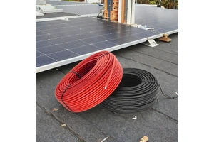 PNTECH XLPO Solar Cable 6mm2 High Quality PV1-F 1x6mm2 Solar Power Cable with TUV Certification