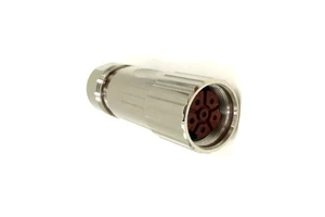 M923 Circular Connectors Power Straight Female Plug M23 Servo Motor Connector