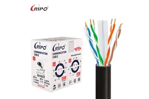 Wholesale Tested UTP Cat6 Cable - 23AWG Solid Copper, 305m/1000ft - Engineering-Grade LAN Cabling for Bulk Projects