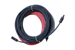Solar System Cable PV1-F Certified Cable 4/6/10/16mm² Flexible Tinned Copper Connector Extension Cable Wholesale Zonne Kabel